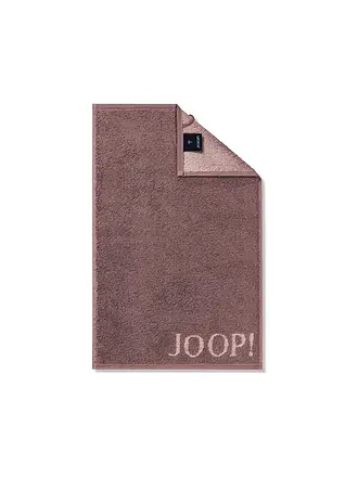 JOOP | Gästetuch 30x50cm CONTOUR DOUBLFACE Taupe | beere